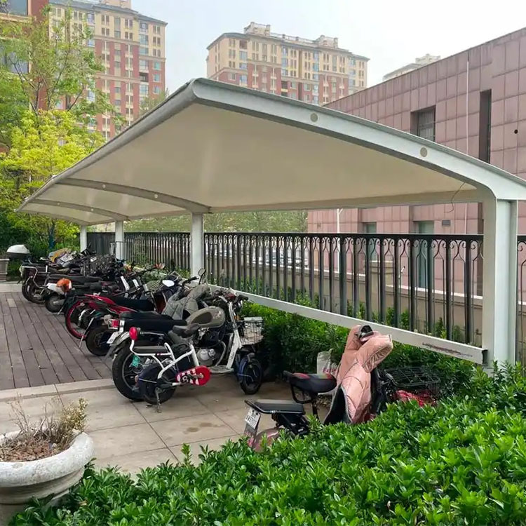 浦东新区膜结构电动车棚